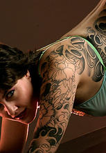 Lascivious lingerie shots of michelle aston