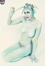 Horny creative fantasy fairy art nudes