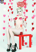 Happy valentines day with sexy annika amour