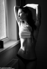 Pretty artistic nudes with exquisitely exciting razor candi