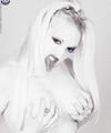 ghostly blonde scream queen nude